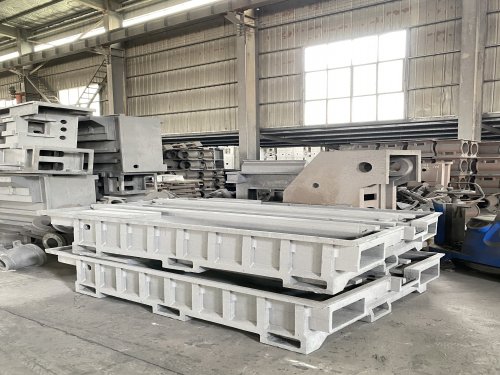 山东机床床身铸件2